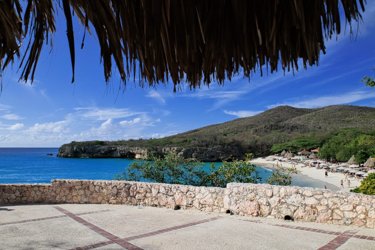 große knip strand curacao 120